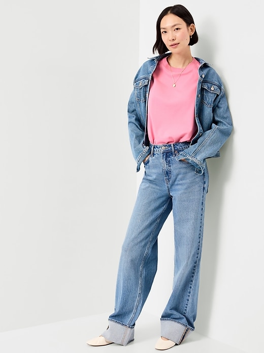 Image number 3 showing, Relaxed Heavyweight Crew-Neck T-Shirt