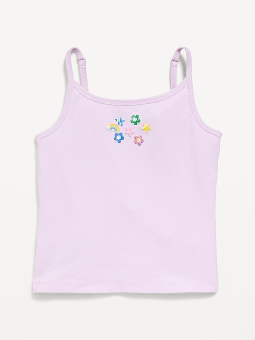 Image number 2 showing, Fitted Graphic Cami for Girls