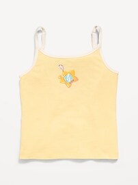 Image number 1 showing, Fitted Graphic Cami for Girls