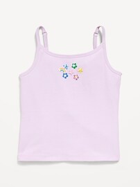 Image number 2 showing, Fitted Graphic Cami for Girls