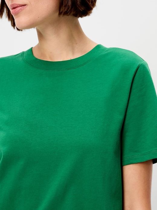 Image number 5 showing, Vintage Crew-Neck Mini T-Shirt Dress