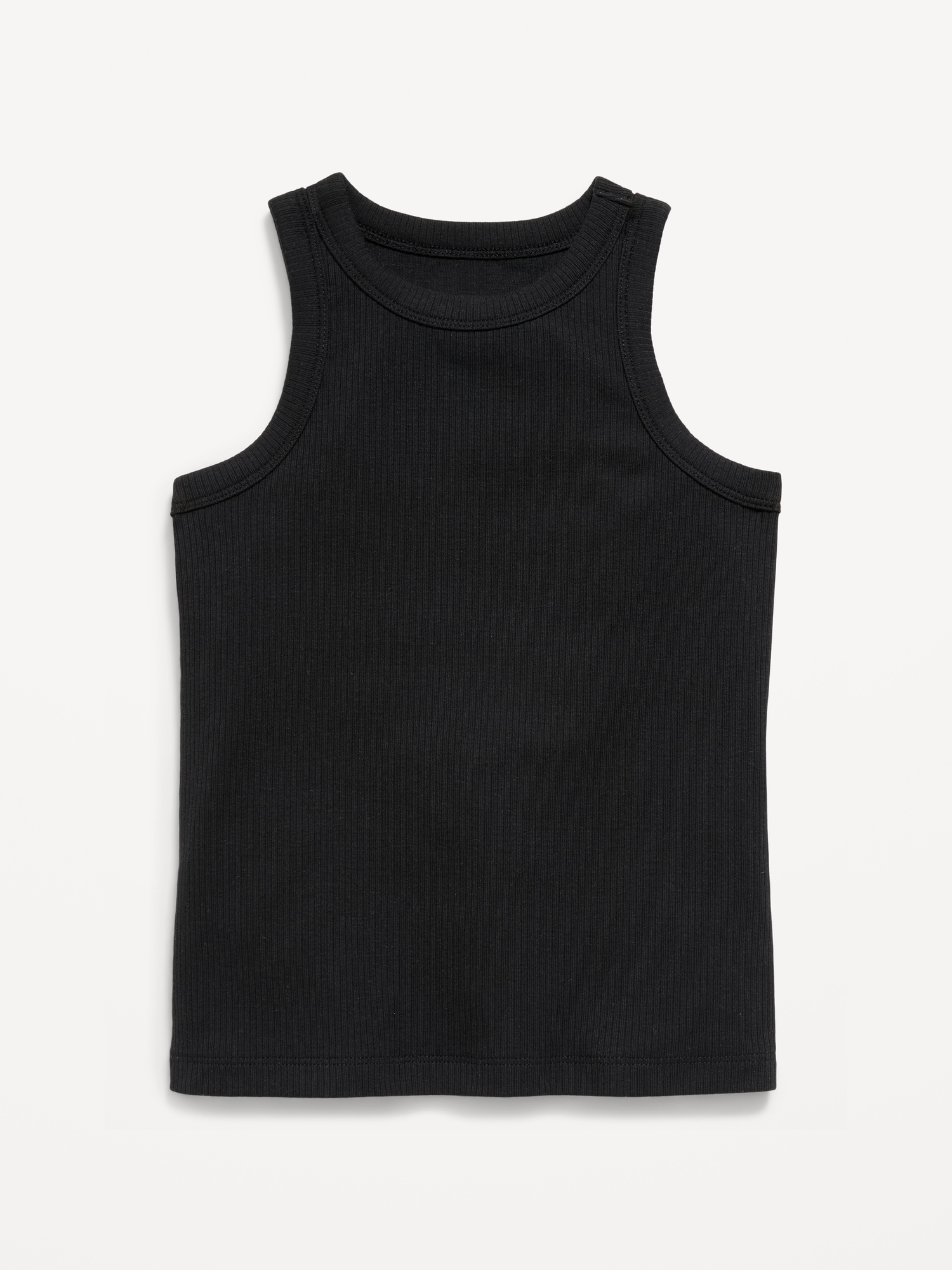 Fitted Ribbed Tank Top for Girls