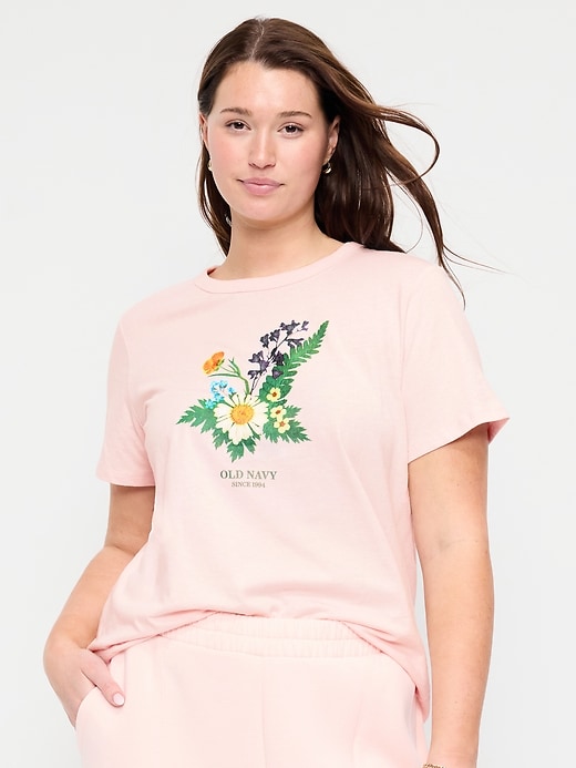 Image number 6 showing, Crew-Neck Logo-Graphic T-Shirt