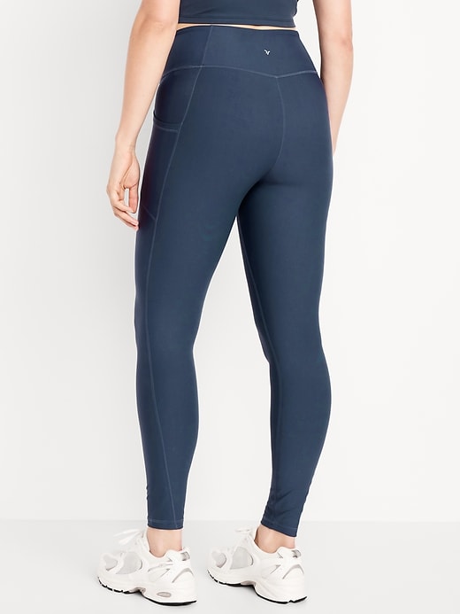 Image number 6 showing, High-Waisted PowerSoft 7/8 Pocket Leggings