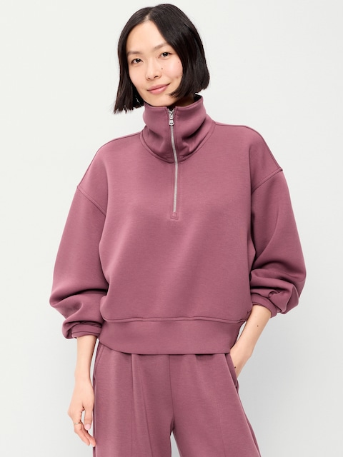 Bounce Fleece Half-Zip Pullover Sweatshirt