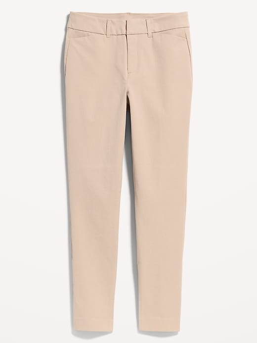 Image number 1 showing, High-Waisted Pixie Skinny Ankle Pants