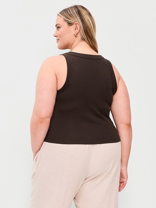 Image number 7 showing, Snug Crop Tank Top