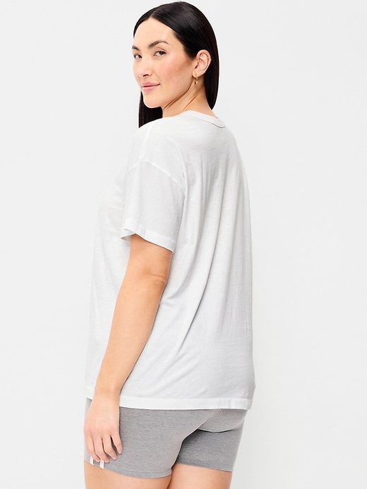 Image number 5 showing, Oversized EveryWear Tunic T-Shirt