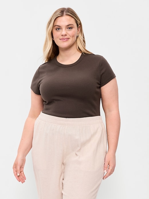 Image number 7 showing, Snug Crop T-Shirt