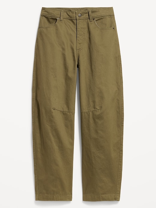 Image number 2 showing, Mid-Rise Barrel Chino Pants