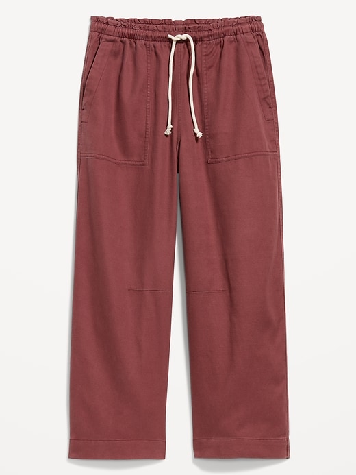 Image number 1 showing, High-Waisted Utility Ankle Pants
