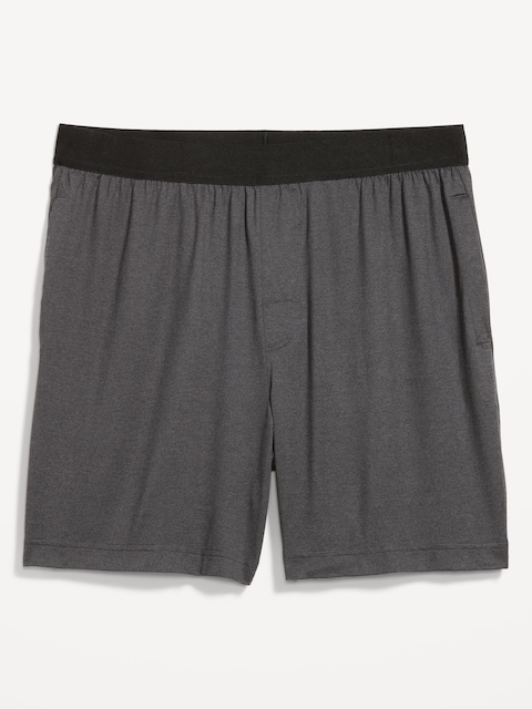 Jersey-Knit Pajama Shorts