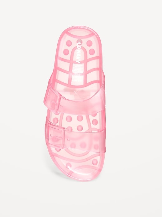 Image number 2 showing, Jelly Buckled Slide Sandals for Girls