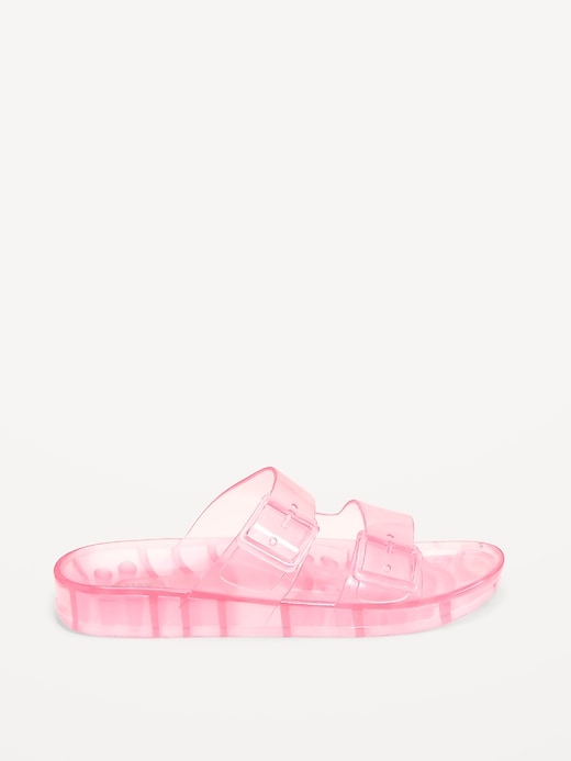 Image number 3 showing, Jelly Buckled Slide Sandals for Girls
