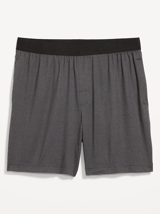 Image number 2 showing, Jersey-Knit Pajama Shorts