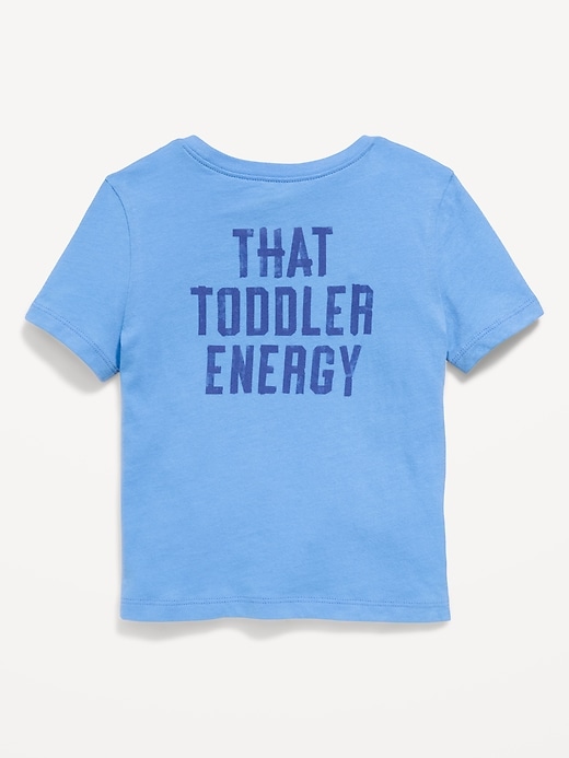Image number 2 showing, Short-Sleeve Unisex Graphic T-Shirt for Toddler