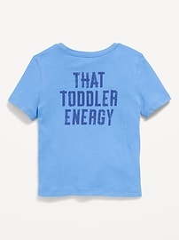 Image number 2 showing, Short-Sleeve Unisex Graphic T-Shirt for Toddler