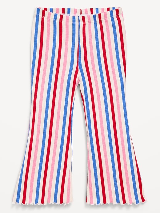 Image number 1 showing, Ribbed Flare-Leg Leggings for Toddler Girls