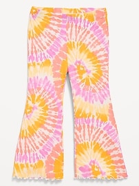 Image number 1 showing, Ribbed Flare-Leg Leggings for Toddler Girls