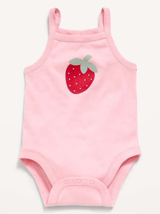 Image number 1 showing, Graphic Cami Bodysuit for Baby