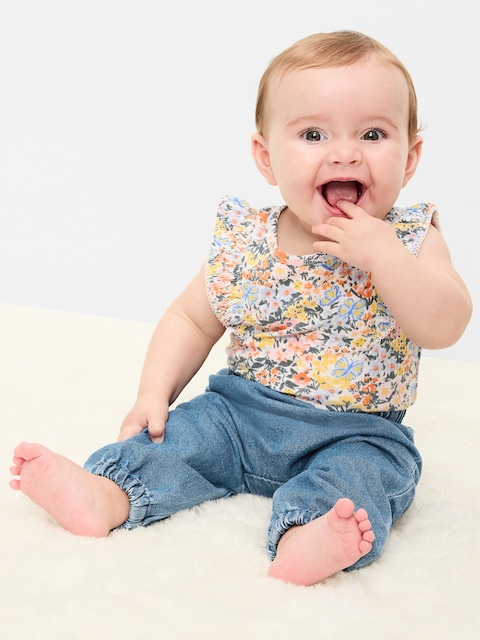 Chambray Pants for Baby