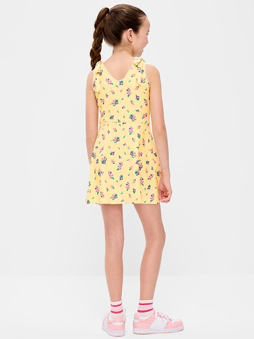 Image number 2 showing, PowerSoft Sleeveless Tie-Strap Athletic Dress for Girls