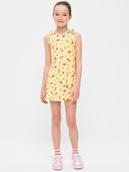 Image number 1 showing, PowerSoft Sleeveless Tie-Strap Athletic Dress for Girls