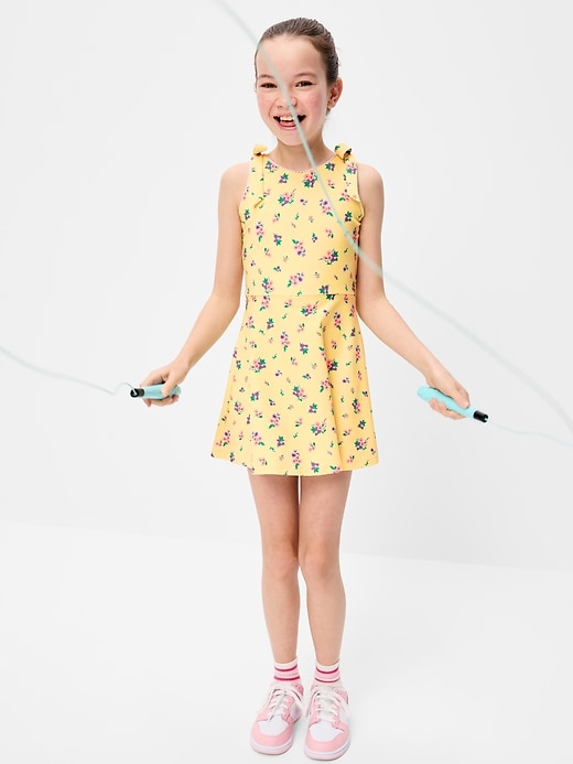 Image number 3 showing, PowerSoft Sleeveless Tie-Strap Athletic Dress for Girls