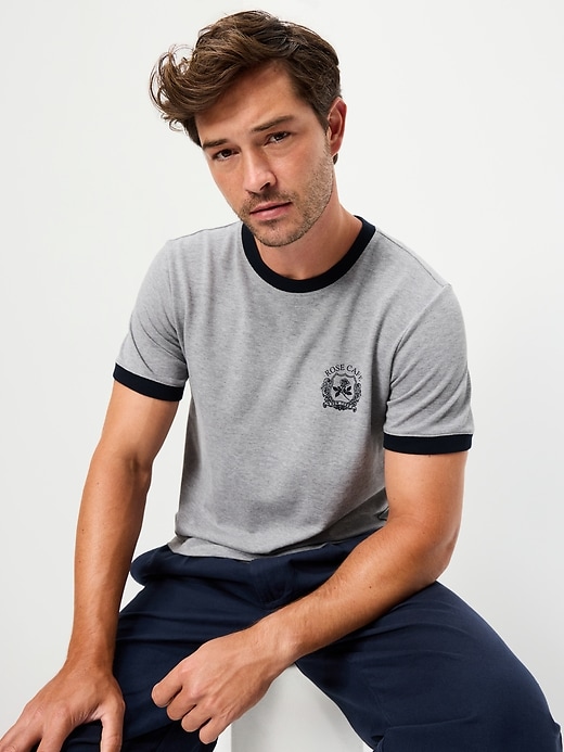 Image number 3 showing, Crew-Neck Pique T-Shirt