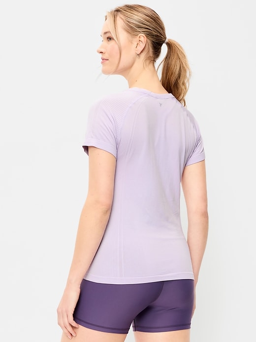 Image number 6 showing, Fluid Seamless Fitted T-Shirt