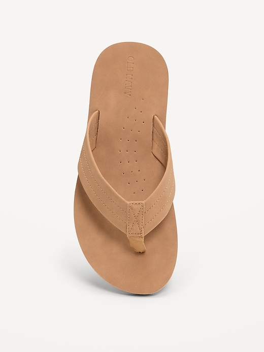 Image number 2 showing, Faux-Suede Flip-Flop Sandals for Boys