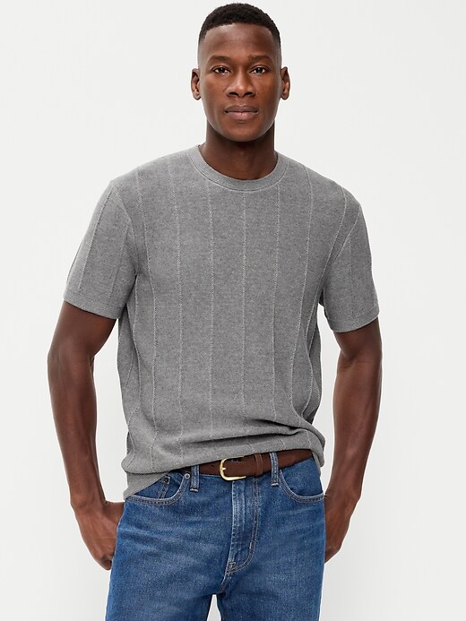 Image number 1 showing, Relaxed Sweater T-Shirt