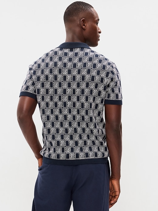 Image number 2 showing, Short-Sleeve Sweater Shirt