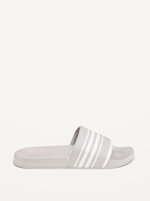 Image number 3 showing, Faux-Leather Slide Sandals for Men (Partially Plant-Based)