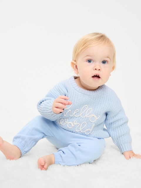 Unisex Loose Sweater for Baby