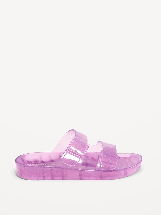 Image number 3 showing, Jelly Buckled Slide Sandals for Girls