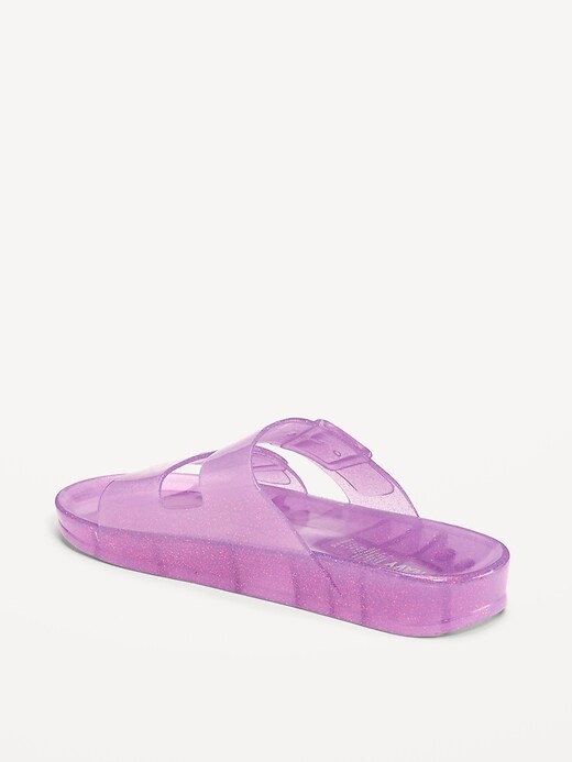 Image number 4 showing, Jelly Buckled Slide Sandals for Girls