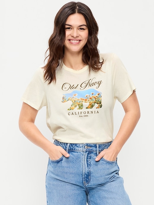 Image number 6 showing, Crew-Neck Logo-Graphic T-Shirt