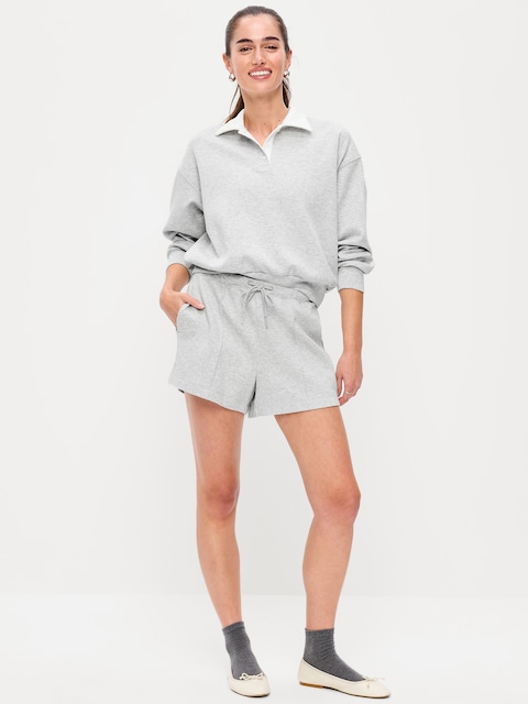 Relaxed Dynamic Fleece Pique Shorts