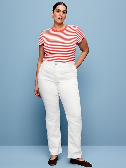 Image number 8 showing, Mid-Rise Wow Boot-Cut Jeans