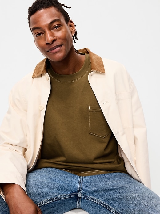 Image number 3 showing, Heavyweight Pocket T-Shirt