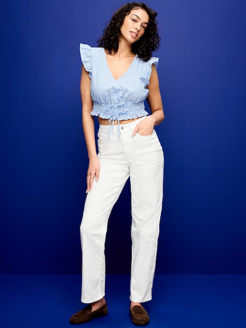 High-Waisted Wow Loose Jeans