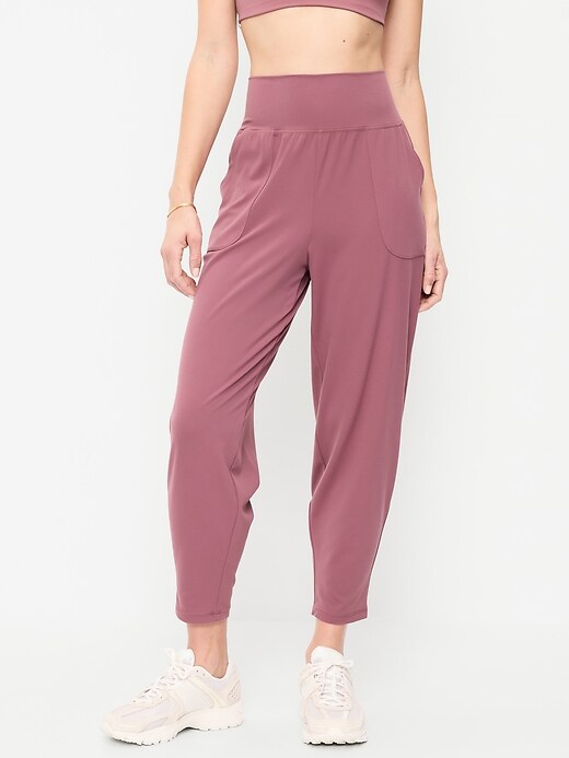 Image number 1 showing, High-Waisted StudioSmooth Jogger