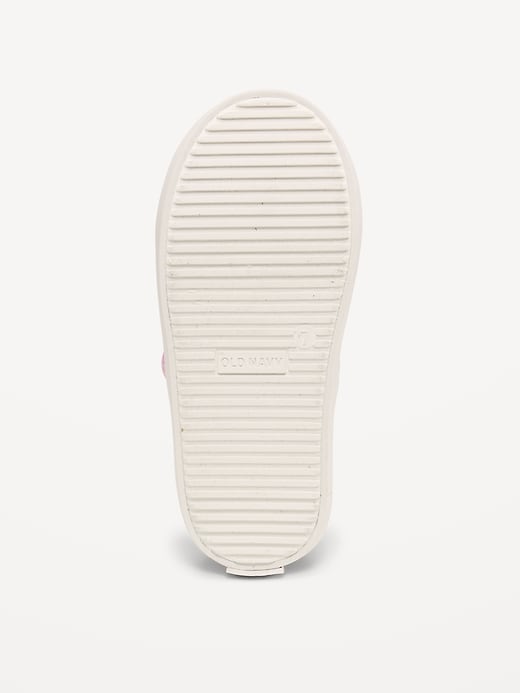 Image number 4 showing, Shiny Faux-Leather Mary Jane Sneakers for Toddler Girls