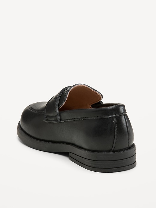 Image number 3 showing, Faux-Leather Loafers for Toddler Boys