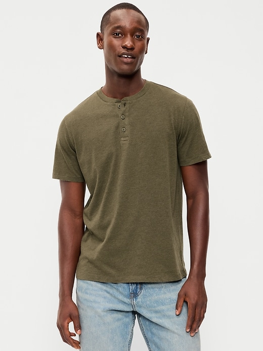 Image number 3 showing, 3-Pack Henley T-Shirt