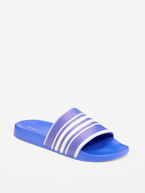 Faux-Leather Slide Sandals for Men (Partially Plant-Based)
