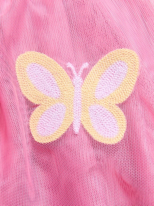 L'image numéro 4 présente Jupe trapèze tutu pour toute-petite