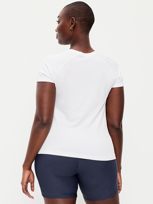 Image number 6 showing, Seamless Fitted T-Shirt