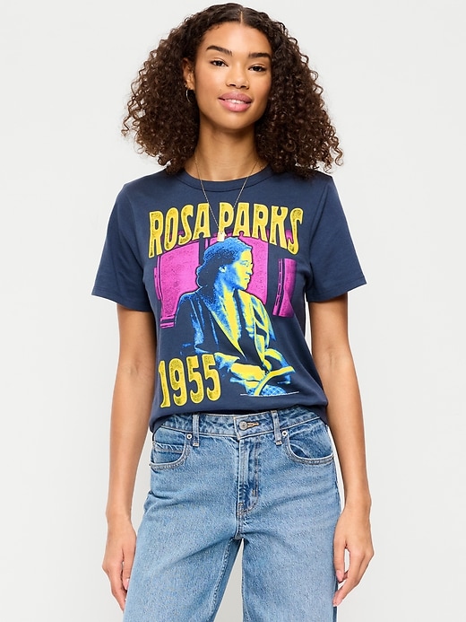 Image number 1 showing, EveryWear Crew-Neck Logo-Graphic T-Shirt